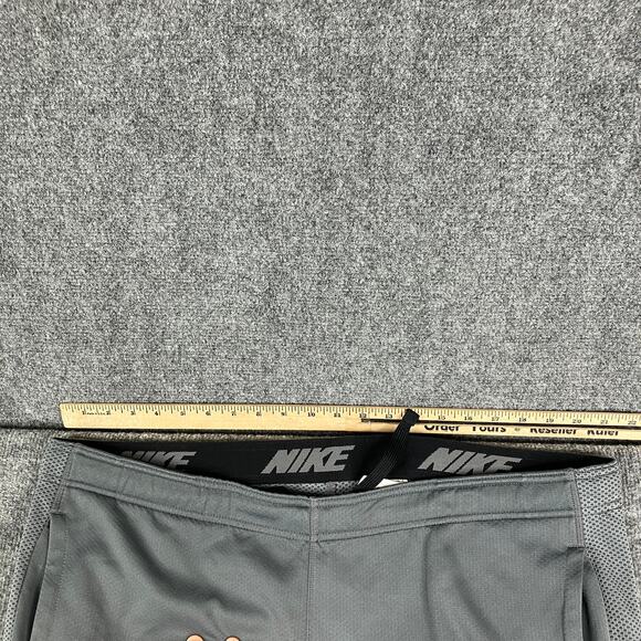 Nike Dri-Fit Pants Mens L Gray Athletic Running Tapered Stretch Breathable - Picture 5 of 12